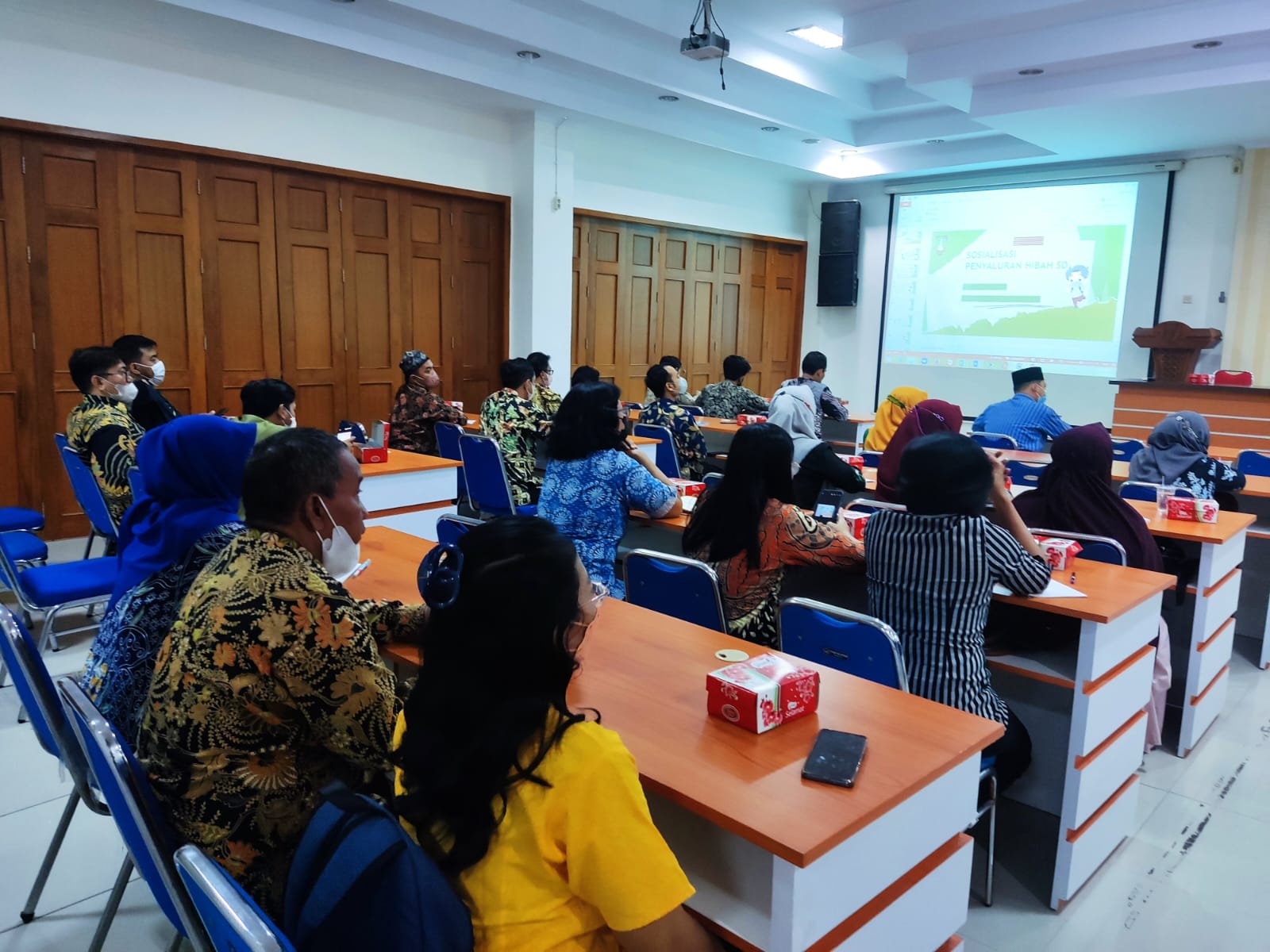 Sosialisasi Penyaluran Hibah SD