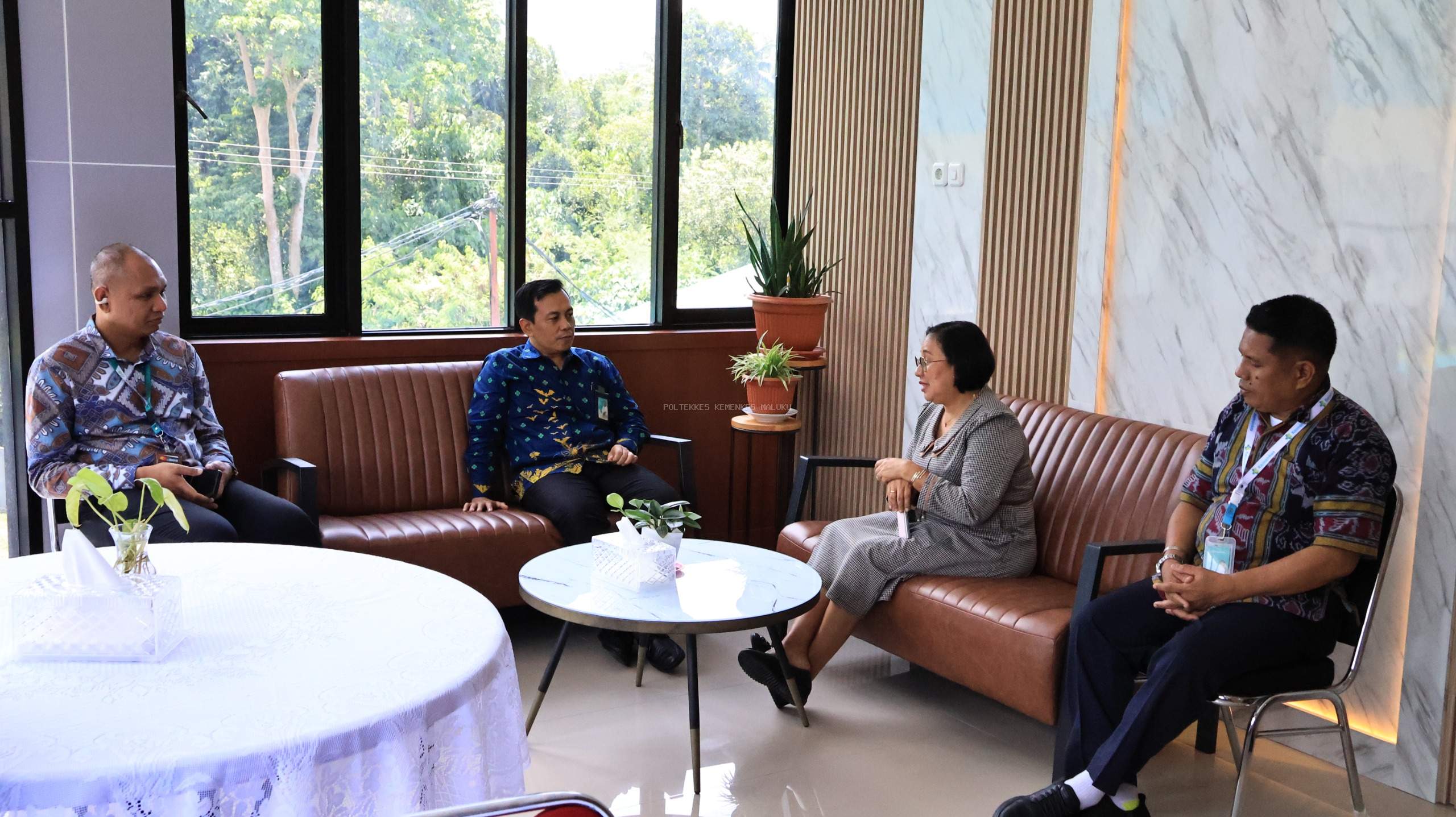 Perkuat Kolaborasi, Kepala Balai Labkesmas Ambon Kunjungi Poltekkes Kemenkes Maluku