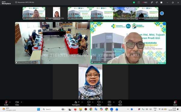 Poltekkes Kemenkes Maluku Susun VMTS Prodi DIII Gizi, Libatkan Stakeholder dan Mitra